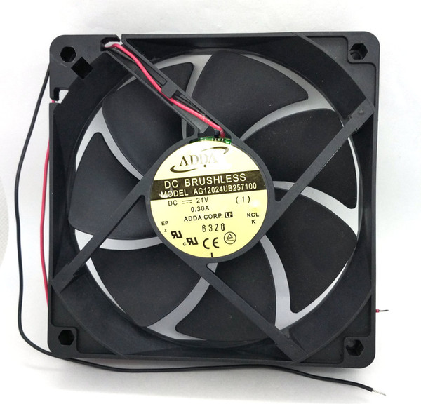 New Original ADDA AG12024UB257100 24V 0.30A 120*120*25MM Inverter cooling fan