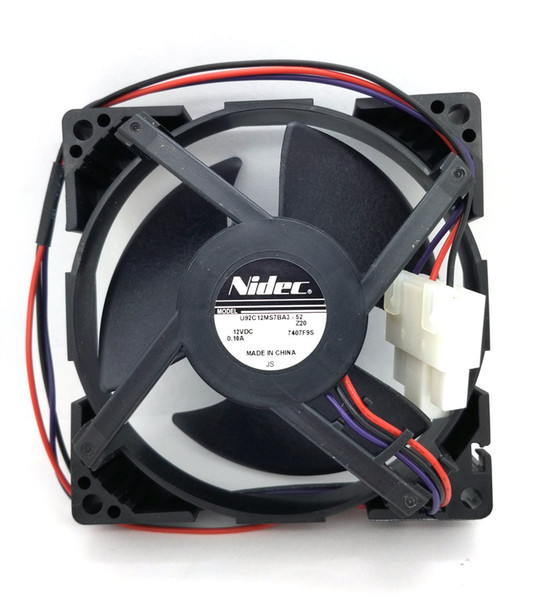 New Original Nidec U92C12MS7BA3-52 92MM DC12V 0.10A 3 Lines Refrigerated cooling fan