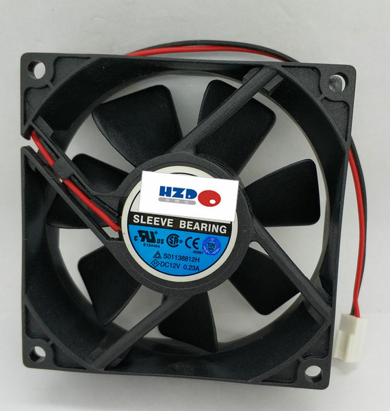 Original GLOBE S01138812H 12V 0.23A 80*25MM 8cm Cooling fna