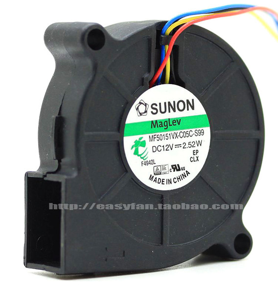 Original SUNON MF50151VX-C05C-S99 12V 5015 blower MF50151VX-C000-G99 MF50151VX-B00C-A99 MF50151VX-B00C-G99 cooling fan