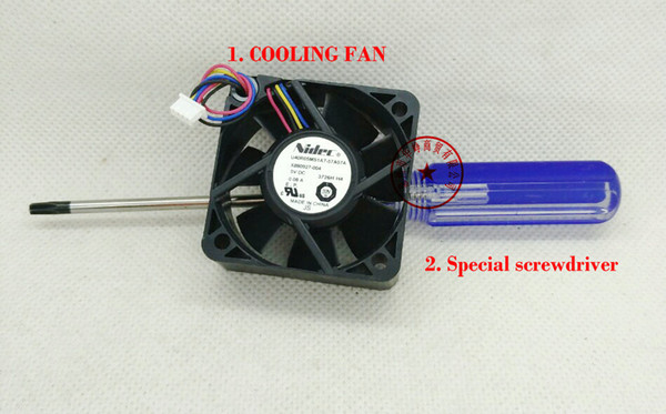 New Original for Xbox Kinect 2.0 body sense game cooling fan X880927-004 U40R05MS1A7-57A07A ASB0405LB 4015 5V 0.08A with screwdriver