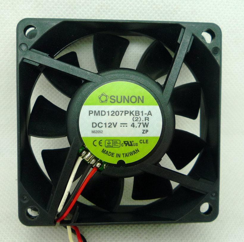 New Original SUNON 7020 12V 4.7W PMD1207PKB1-A 70*70*20MM Alarm Signal Cooling fan