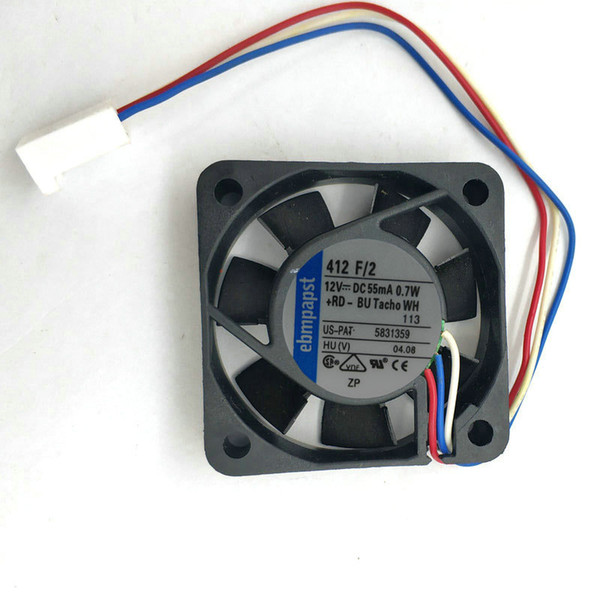 PAPST 4010 12V 0.7W 412F/2 server inverter cooling fan 40*40*10mm TYP 412 FM