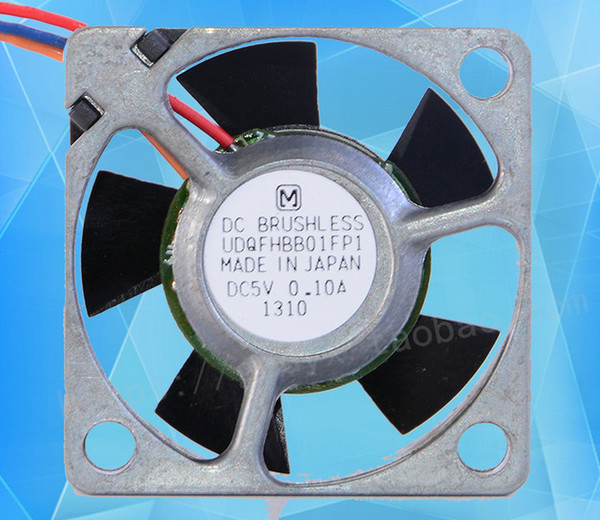 New Original UDQFHBB03F 5V 0.1A 3cm 30*30*10MM 3 lines aluminum frame miniature high precision ball bearing fan