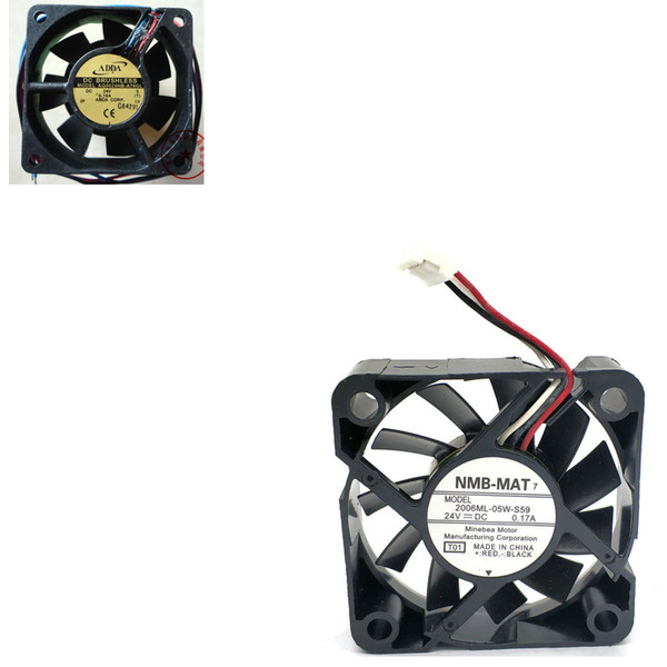 2006ML-04W-S59 New Original NMB 5cm 50*50*15mm 24v 0.17a 3wire Cooling fan