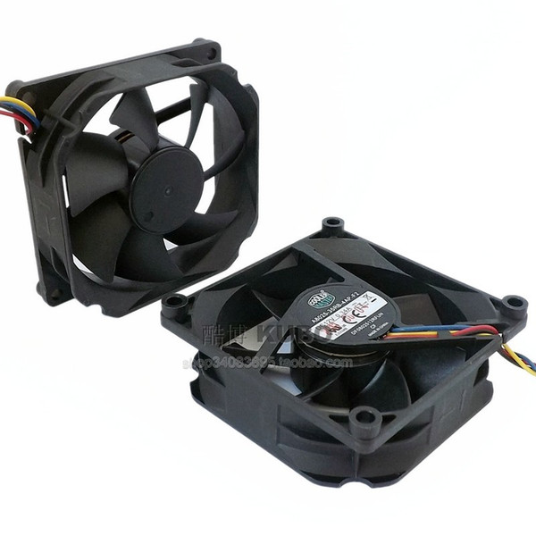 New Original Cooler Master A8025-35RB-4AP-F2 DC12V 0.34A 80*80*25MM 8cm fan 4 line PWM temperature control CPU cooling fan