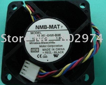 NMB 6038 2415KL-04W-B86 12V 1.65A For Dell PowerEdge 2850 Server Fan,PSD1206PMBX-A AVC 2B06038B12G 60*60*38mm