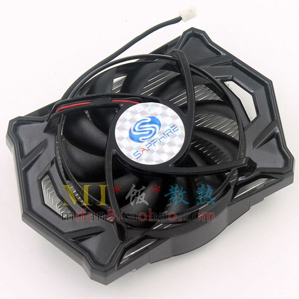 New Original for Sapphire HD5550 5670 6570-space 43*43mm Graphics card cooling fan with heat sink