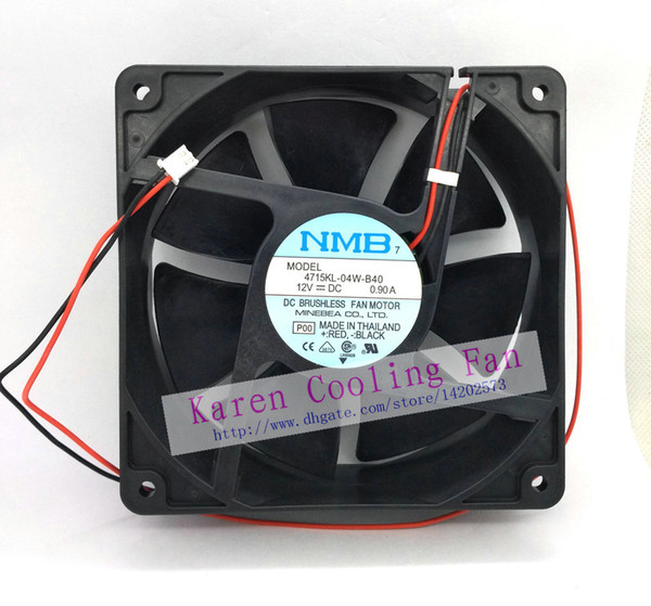 New Original NMB 4715KL-04W-B40 DC12V 0.90A 120*120*38MM 12cm UPS C6K Cooling fan