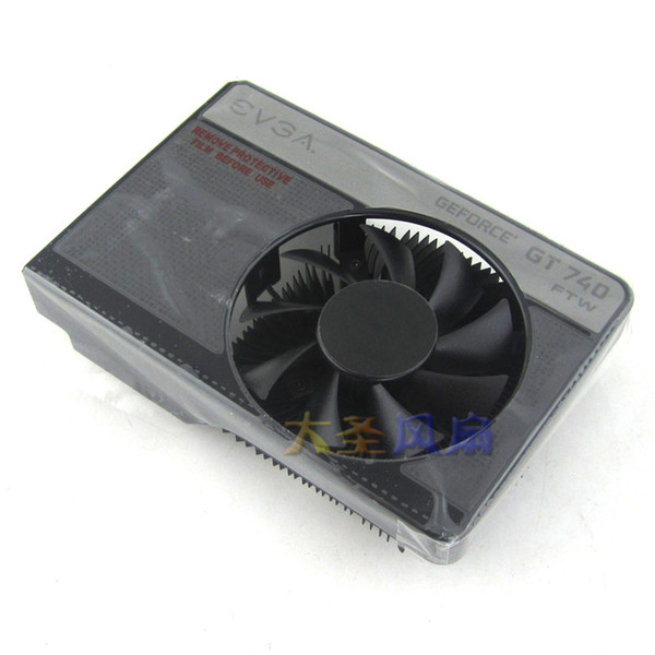 Original EVGA GeForce GT740 FTW graphics radiator support 42 * 42mm pitch cooling fan