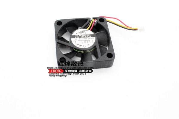 New Original for ADDA AD0405LB-G73 5V 0.12A 4CM 40*40*10MM dual ball bearing silent cooling fan