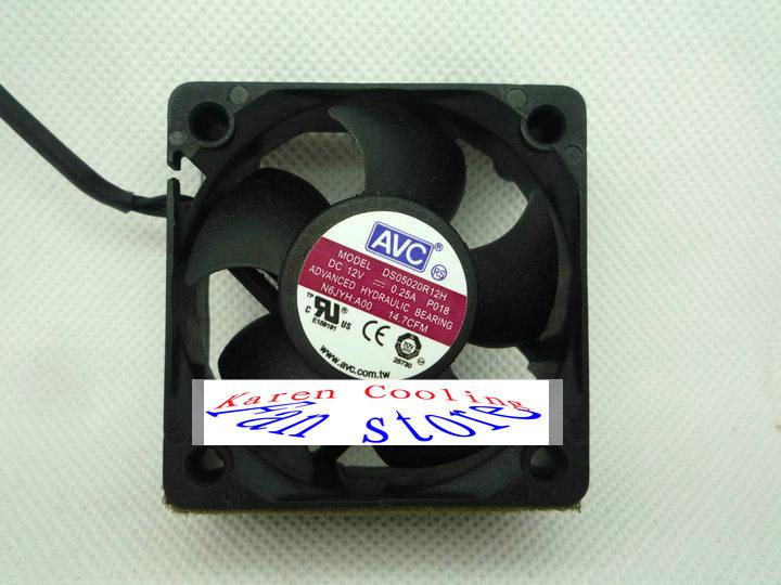 Original AVC DS05020R12H CN-0N6JYH-72449-9A9-0382-A00 Computer cooling fan