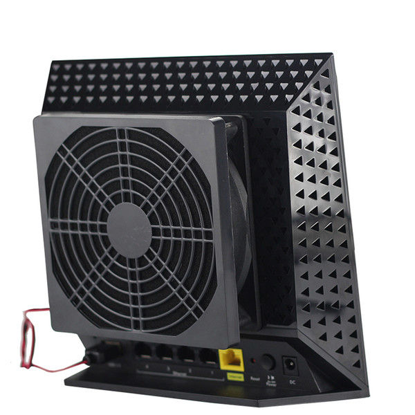 Routing cooler , USB 12cm DC 5V high-speed silent cooling fan for NETGEAR R6300V2 R6250 R6200 R6100