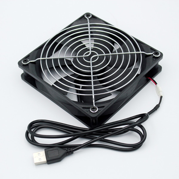 New Computer PC/ USB DC 5V 80mm 120mm 140mm Fan Box Router Set-Top TV Box Cooling Cooler fan PET box Radiator