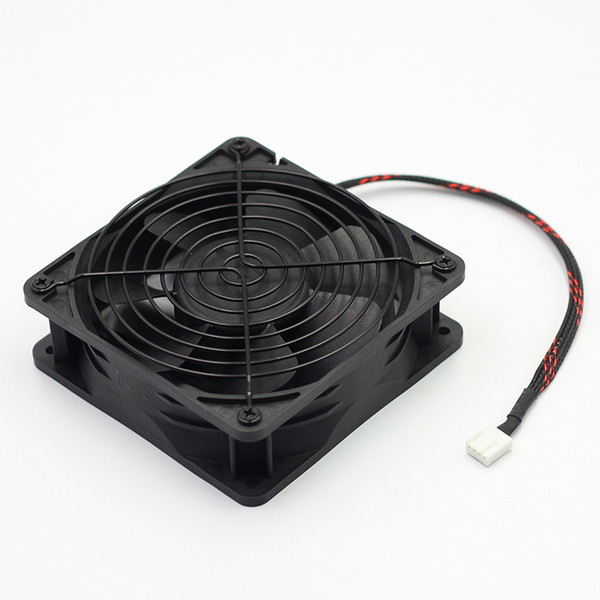 12038 12cm 1.2A 12v 3wire cooling fan 120*120*38mm 98CFM 5000RPM 36dB-A Suitable for computer case, CPU cooler