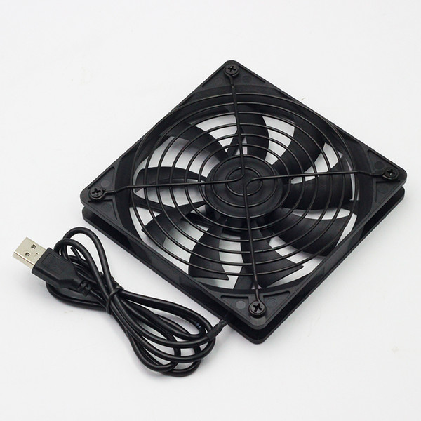 USB 7cm/8cm/12cm thin silent cooling fan, suitable for laptop/TV box/ receiver /Xbox/PS4 / projector/router