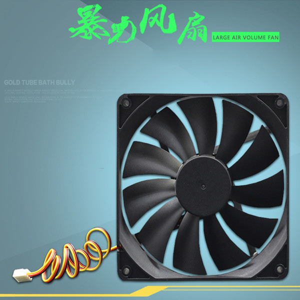 140mm 14025 3pin DC 12V High speed Silent Cooling Fan for Computer Case CPU ETH / ETC fan / ZCash cooler