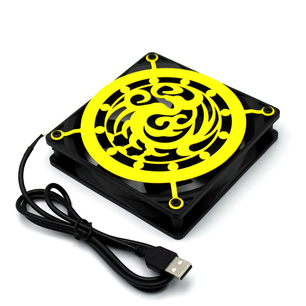 12CM USB Silent Cooling Fan with Dragon