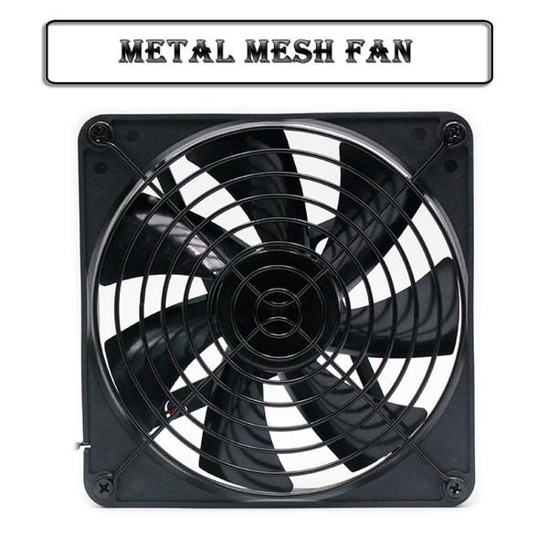 USB 5V 140mm Quiet Cooling Fan Computer/PC Desk Mini Fan TV set-top Box Radiator Multi-purpose 140X25 With Metal Mesh