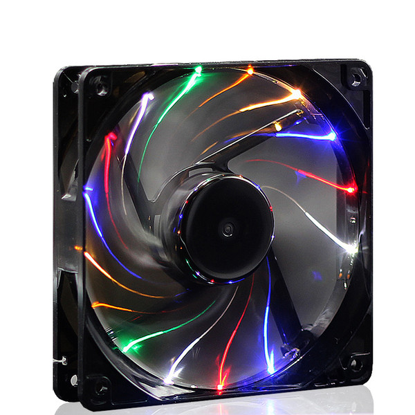 120mm PC Case Cooling Fan Super Silent Computer LED High Airflow Cooler Fans