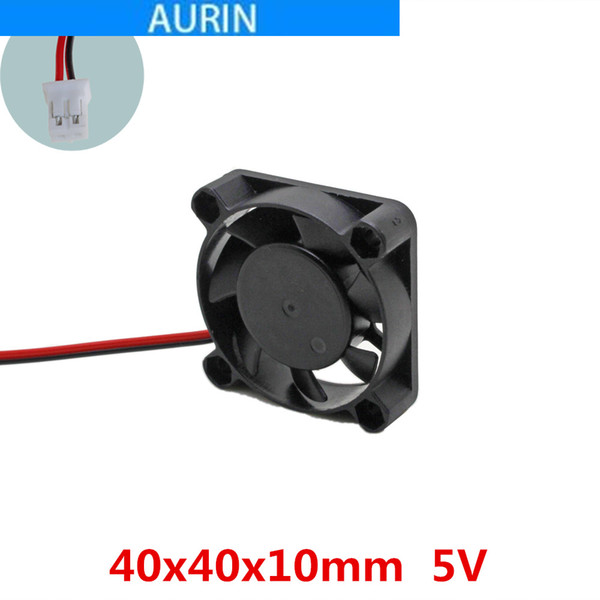 3pcs/lot 40x40x10mm 4cm Fans DC 5V Brushless computer Fan Cooling Fan for Heatsink Electronic 3D Printer Computer Case Cooler Radiator