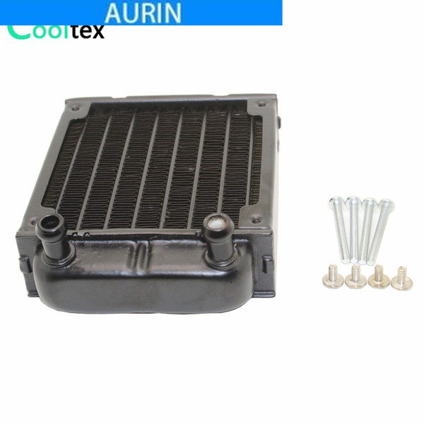 80mm water cooling radiator cooler for computer Chip cooling CPU GPU Laser cooler Aluminum Heat Exchanger heatsink 8cm