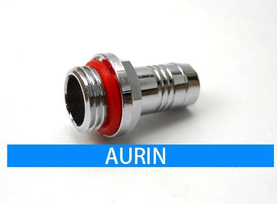 G1/4 Thread Pagoda Joint/Pagoda-Shape Connectors Barb Fittings Nozzle G1/4 10.8mm Outer Diameter With Seals Tube Connector for Water Cooling