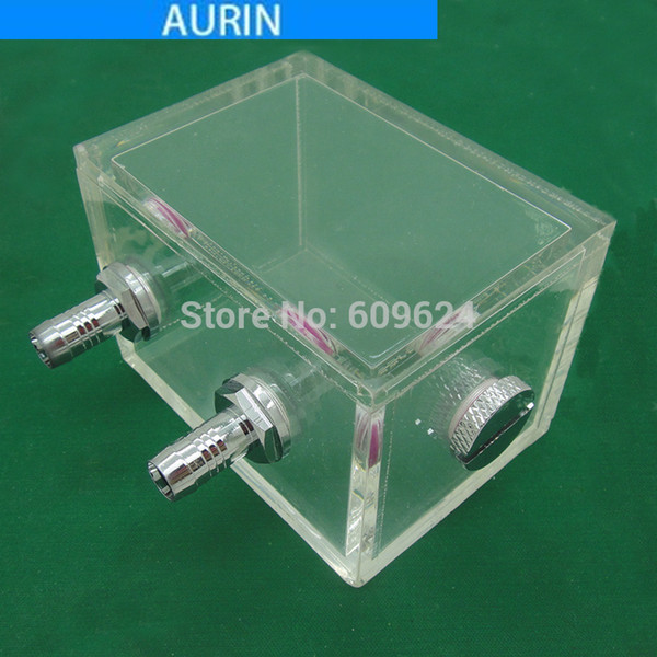 Acrylic Water Tank 200ML 80x60x60mm for Water Cooling Radiator Circle System Computer cooling Cpu cooler Water Block