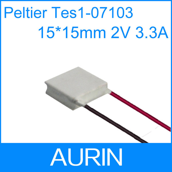 minitype peltier TEC1-01703 15*15mm thermoelectric cooler peltier module