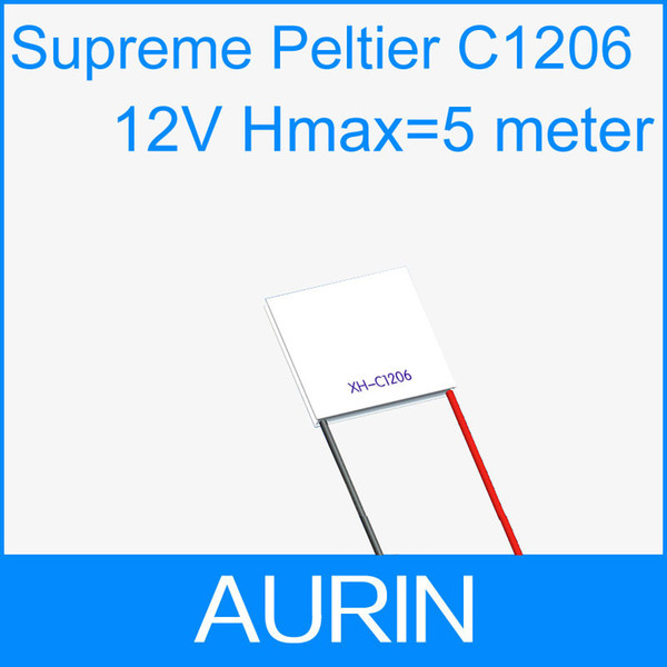 Superior Peltier Module! C1206 40*40mm 12V 6A 70W thermoelectric cooler peltier module high quality!