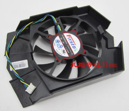 GT740-OC-2GD5/GTX 750Ti FD8015U12S graphics card fan