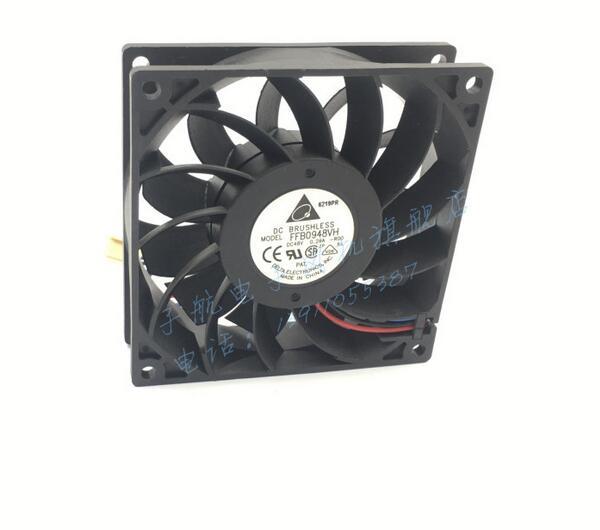 Original DELTA FFB0948VH 9225 48V 0.26A three line alarm fan