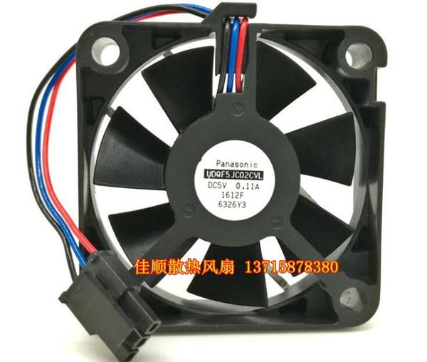 Automotive headlamp fan UDQF5JC02CVL 5015 50*50*15MM 5V 3 line silent hydraulic fan