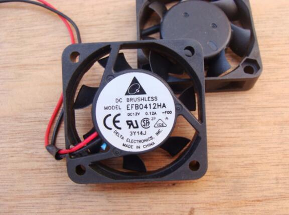 Delta EFB0412HA 40*40*10mm 12V 0.12A 2Line double Ball Fan