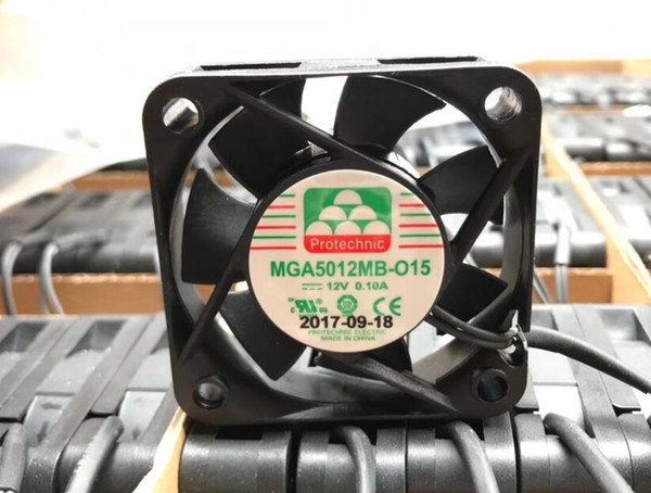 Magic MGA5012MB-O15 5015 12V 0.10A Straight Two-Line Flow Fan