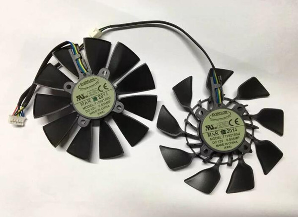 New GTX780/780TI R9280/290/280X/290X T129215SU 12V 0.5AMP graphics card dual fan