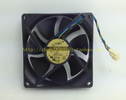 Original ADDA 9225 12V 0.45A AD0912UB-A7BGL radiator 9CM 4-wire fan