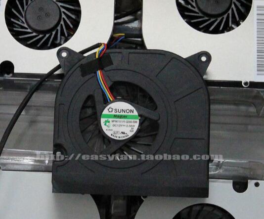 Original SUNON MF90151V1-Q000-S99 1323-009X000 12V 2.58W four-wire fan