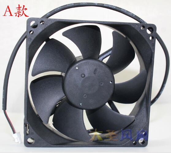 Original AUB0812H-E 8cm 8025 12V 0.30A three line projector radiator fan