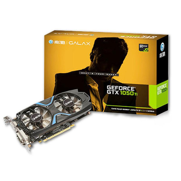 GALAXY GTX GeForce GPU 1050 Ti 4GB GDDR5 128-bit PCI-E Graphic Card