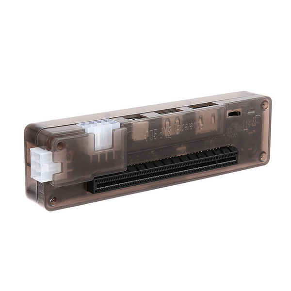 EXP GDC Beast Laptop External Independent Video Card Dock + Mini PCI-E Cable with Dual TD Switch USB DC-in Slot 6Pin Forward
