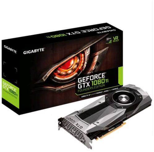 GTX 1080 TI-11G 1480 1582MHz/11000Mhz 11GB/352bit GDDR5X PCI-E3.0 GIGABYTE graphics card