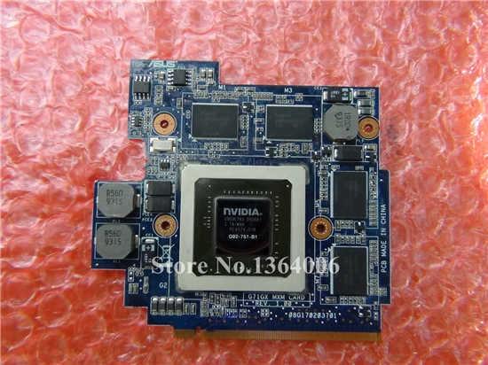 Wholesale-for ASUS G71G G71GX G72GX VGA Video Card PN 69N0FHV11B02-01 GTX 260M GTX260M G92-751-B1 DDR3 1GB MXM VGA/ Video Card