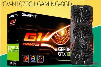 Gigabyte GTX1070 G1 Gaming 8g alone was non-public version of the graphics game memory bandwidth 256bit