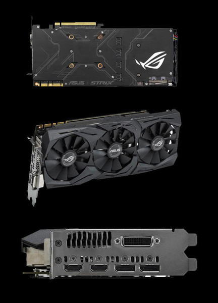 ASUS ROG STRIX GTX1080Ti-O11G GAMING Overclocking Raptor Graphics Card Republic Of Gamers Game Desktop Computer Super Graphics Card King