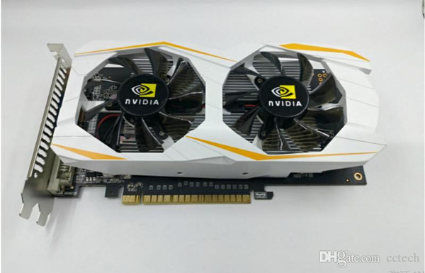 Factory price Cooling fan GTX1050 2G DDR5 PCI-E 128Bit gaming video graphics card with double cooling fan to accelerate all popular 3D games