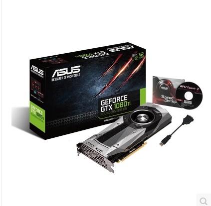 Asus / ASUS NVIDIA GTX 1080Ti public graphics card 11G Pascal Titan faith lights