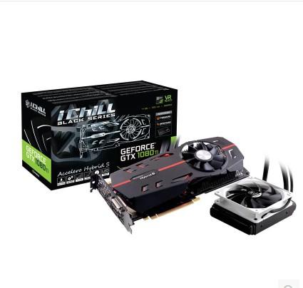 Inno3D Yingtou GTX1080ti ice dragon black gold version 11G water-cooled version of the VR independent game card