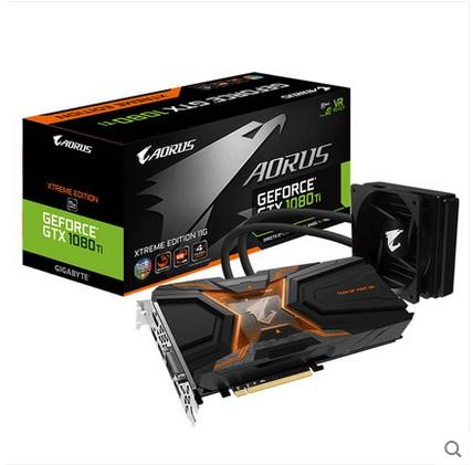 Gigabyte GV-N108TAORUSX W-11GD 11G Water Power GTX1080TI graphics card