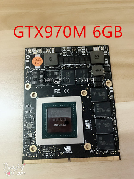 NEW!!! GTX 970M GTX970M N16E-GT-A1 6GB Video Graphics Card For Clevo P375SM P170EM P150EM P157SM P151SM P150SM P170SM P177SM